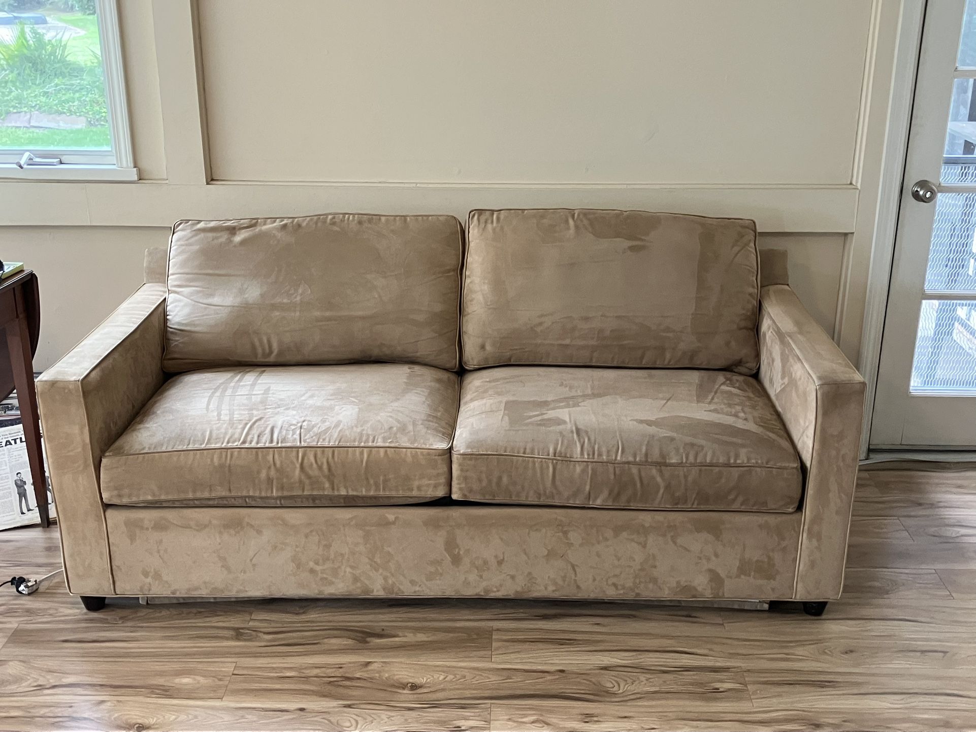 Crate & Barrel Fold Out Sofa