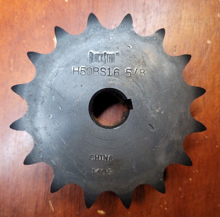 Blackstar H50BS16 5/8 Inch Bore Sprocket