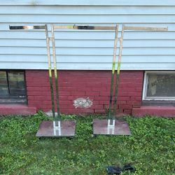 2 Store Metal Racks 