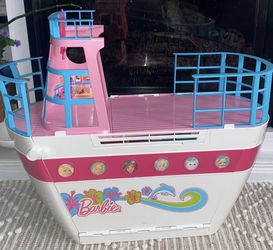 $70 Barbie Sisters Cruise Ship With Furniture and Dolls for Sale