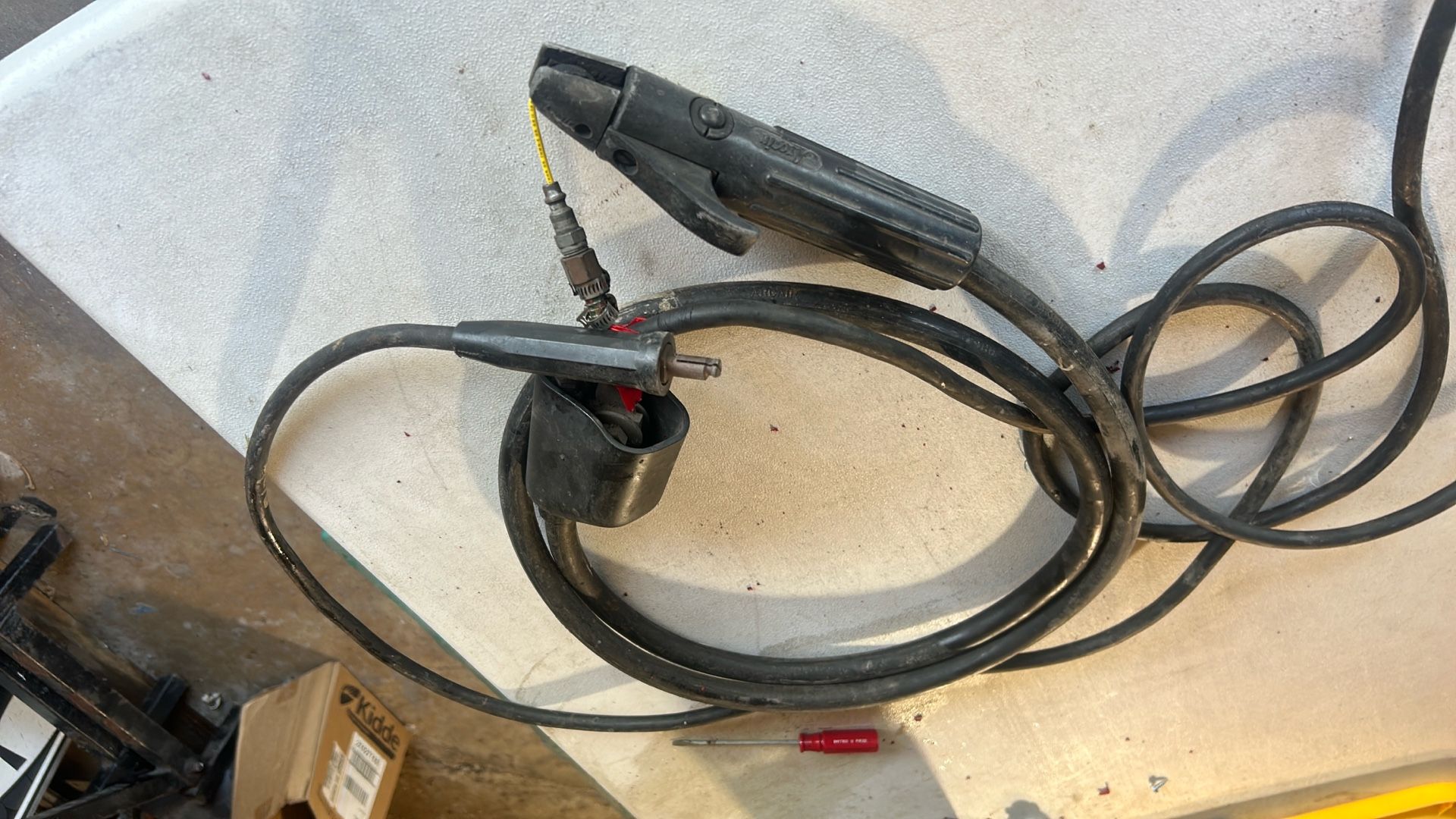 carbon Arc  gouging pool