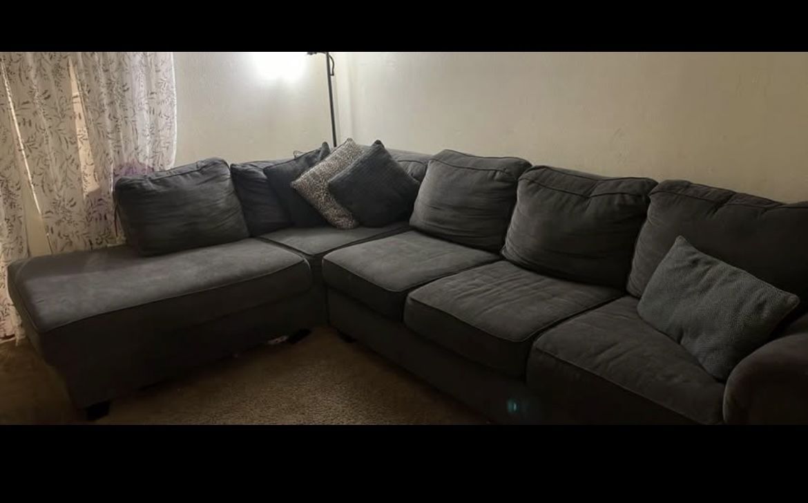 Grey Sectional Couch
