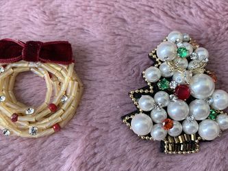 Gorgeous Christmas Brooches