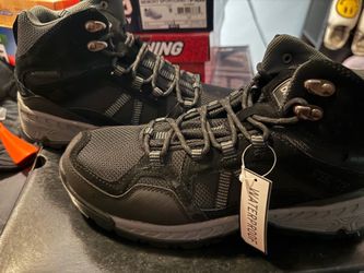 New Die Hard Men’s Hard Toe Water Proof Boots Size 8  Black