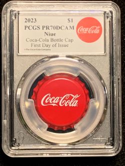 Coca Cola Silver bottle cap