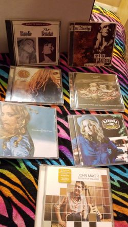 7 pop/rock CDs - Benatar/Blondie, Etheridge, Hart, Limp Bizkit, Madonna, Mayer