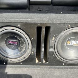Subwoofer Box With Speakers 