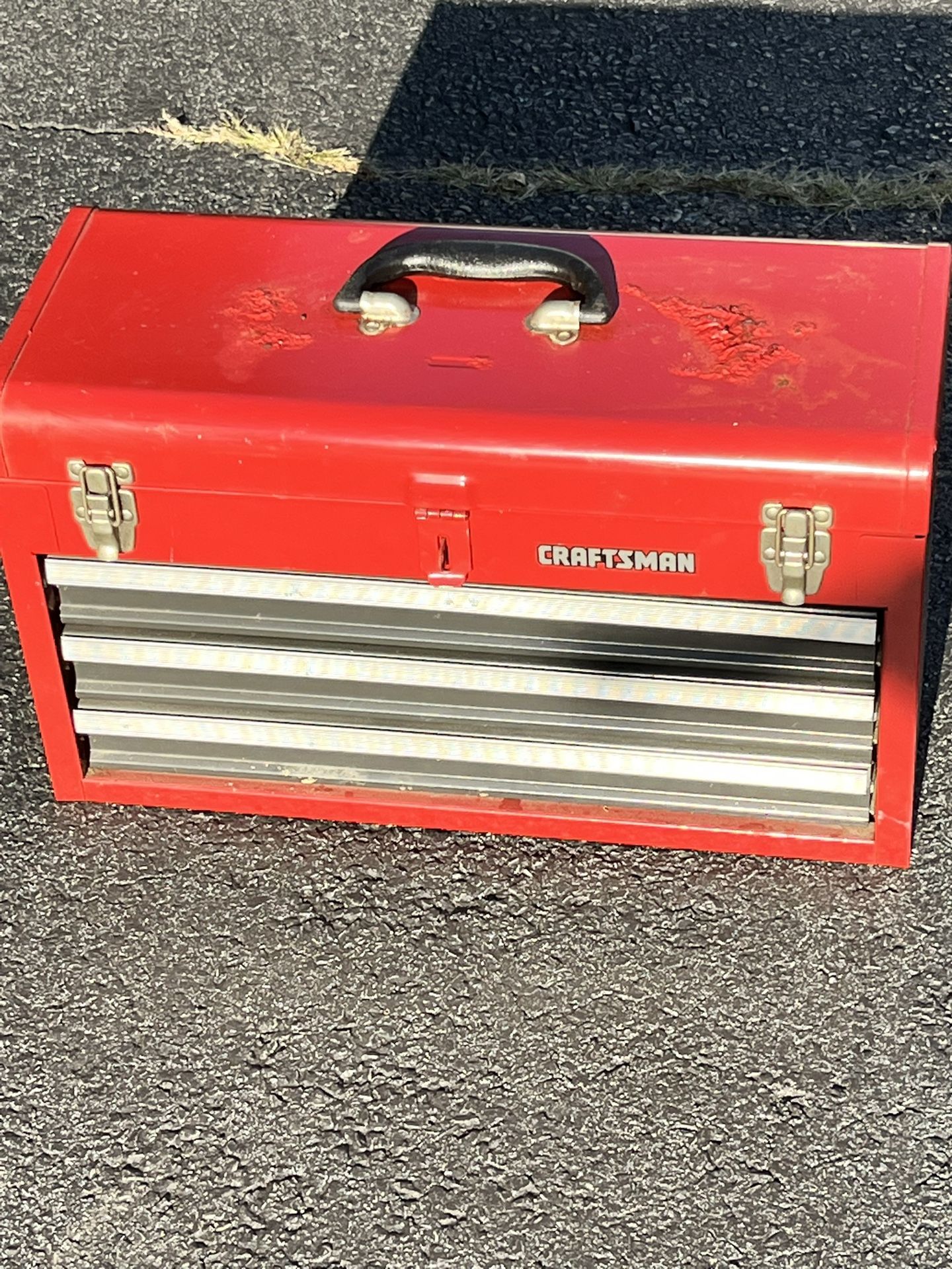 Craftsman 3 Drawer Metal Portable Tool Box