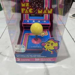 My Arcade Ms. Pac-Man Joystick Player Official Mini Portable Video Game