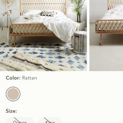 Sold Out Anthropology Queen Bed 