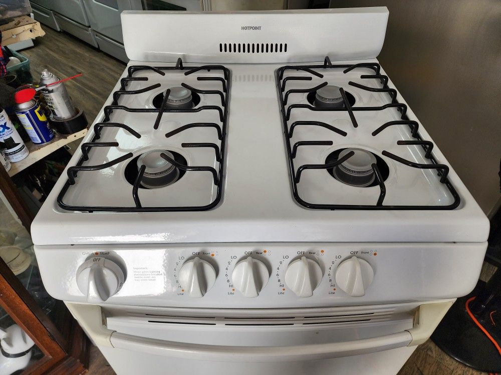 24 inches gas stove with pilots