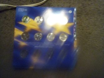 The 50 State Quarters And Euro Coin Collection