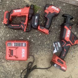 Skil Brand, New Batteries, Chargers, And Tools