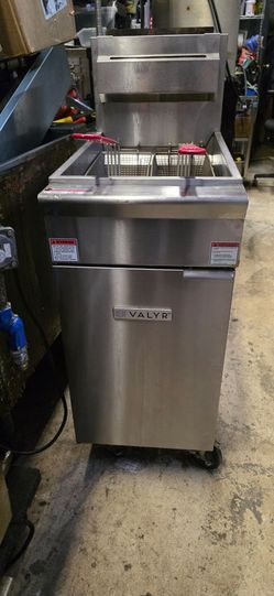 VALYR 50LBS NATURAL GAS DEEP FRYER