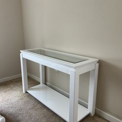 White Entry Table! 
