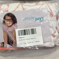 Simple Joys By Carter’s 6 Pack Short Sleeve Bodysuits 