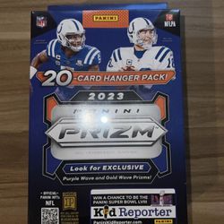 2023/24 Panini Prizm NFL Football Hanger Boxes Brand New Sealed 