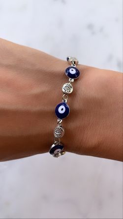 Evil eye bracelet