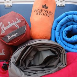 Camping Sleep Gear, Sleeping Pads, Sleeping Mats, Sleeping Bag Liner NEW