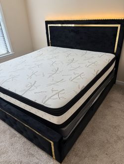 Bed Frame And Gently Used Mattress