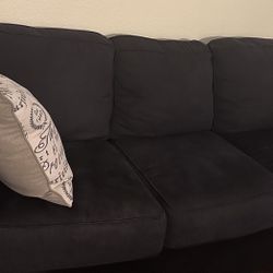 Dark Greyish Black Couch