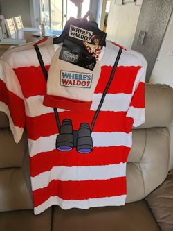 Men's "Where's Waldo" Costume *NEW*