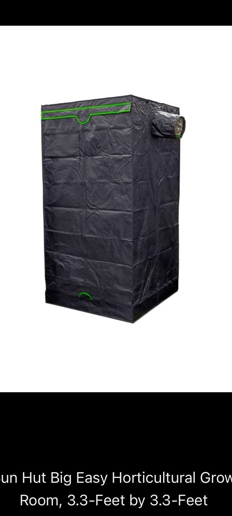Big Grow Tent Sun Hut The Big Easy 3x3. Seems Bigger