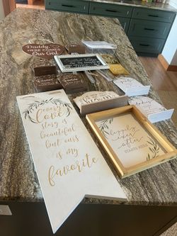 Signage Lot For Weddings
