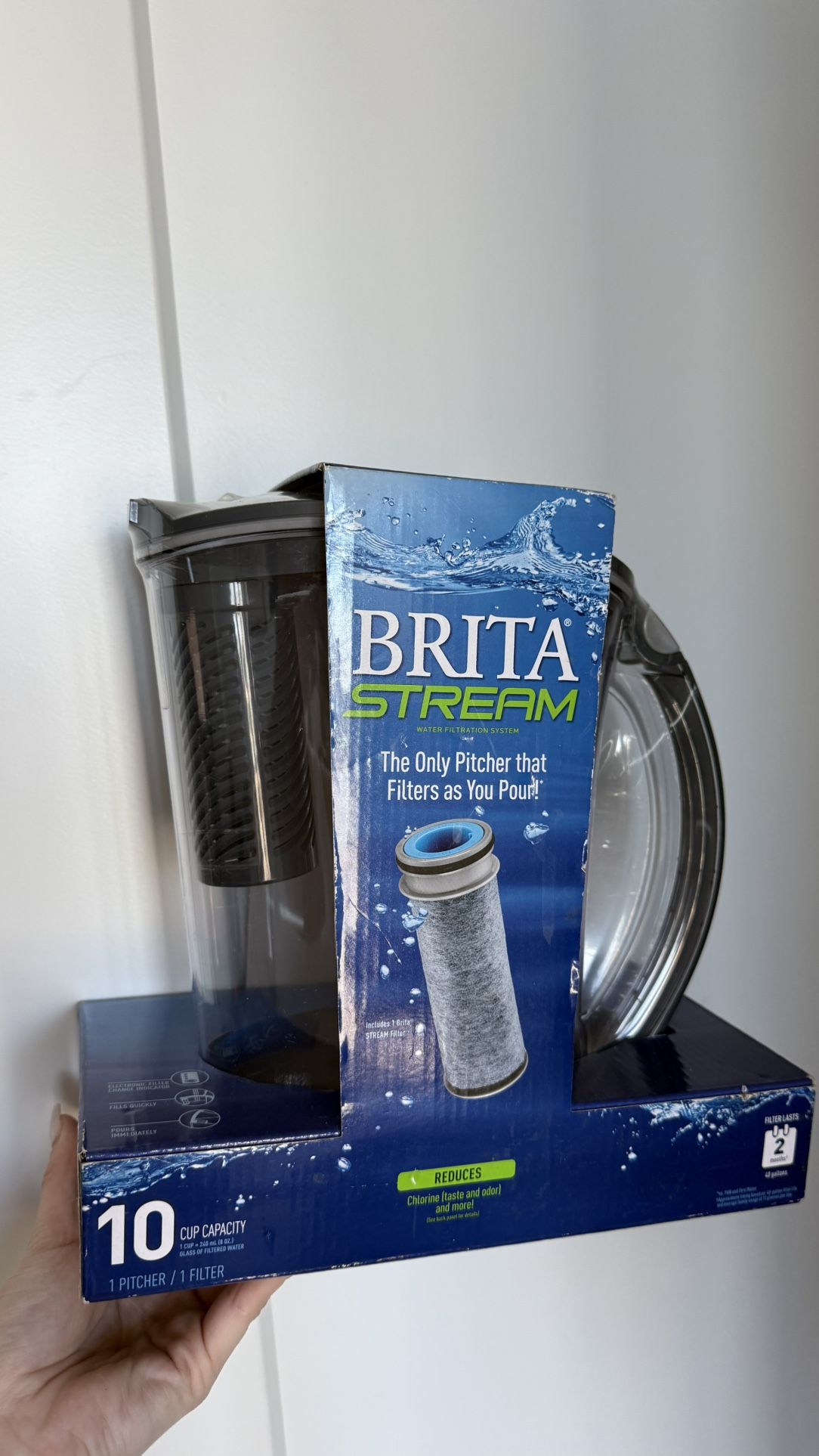 Brita STREAM Pitcher (10 cup) Unopened - Discontinued Model