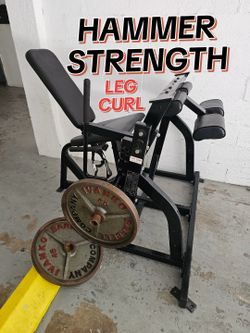 $850  Free Weights Setx4 + Hammer Strength Plate Loaded Seated Leg Curl for $850 Miami. Delivery fee.  Professional-grade Hammer Strength seated leg c