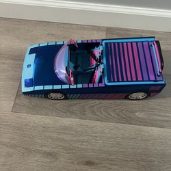 L.O.L. Surprise! BB Doll Car Vehicle, Blue Pink Purple Black Plastic Toy