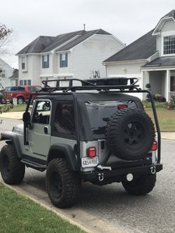 Barricade Roof Rack and Basket Jeep Wrangler TJ for Sale in Chesapeake VA OfferUp
