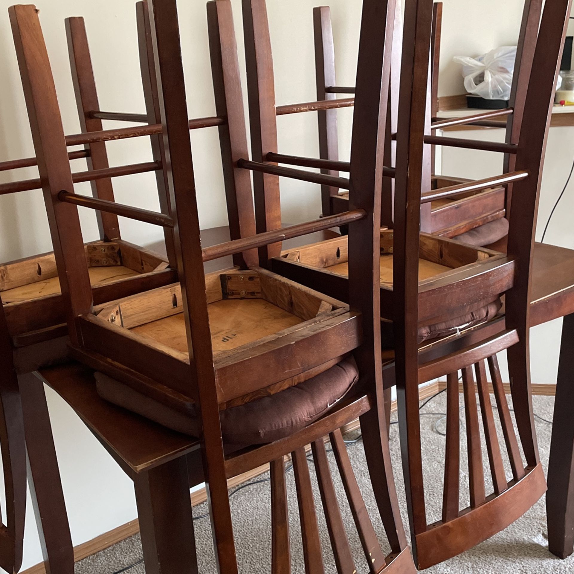 Wooden Table & Chairs 