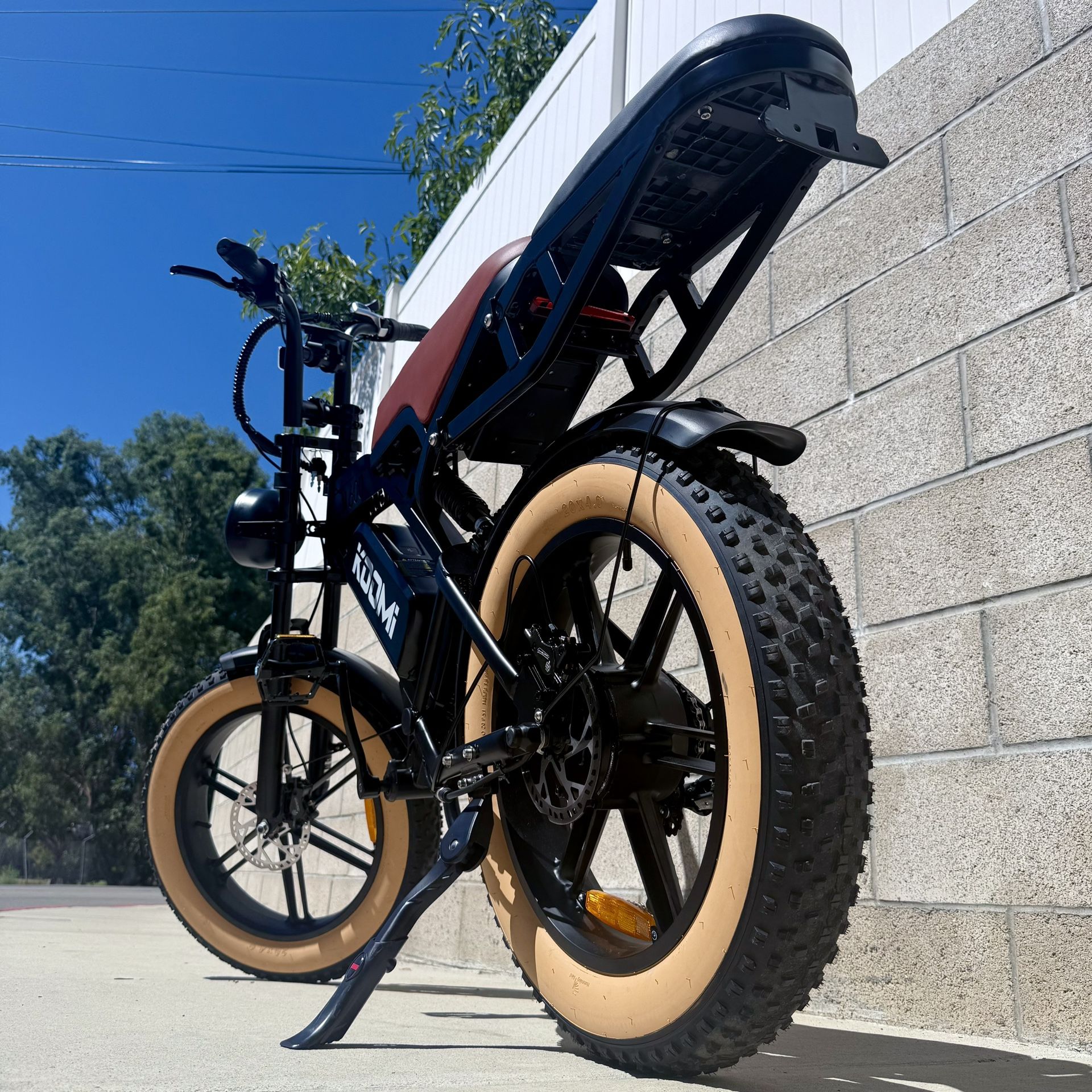 Koomi M600 Dual Seat E-Bike – 48V 1000W | 32 MPH – Long Range