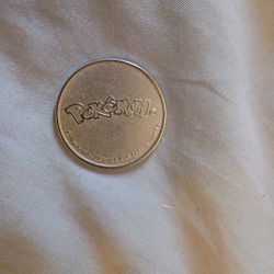 Nintendo Pokemon Lugia 2001 Metal Coin Token Nintendo
