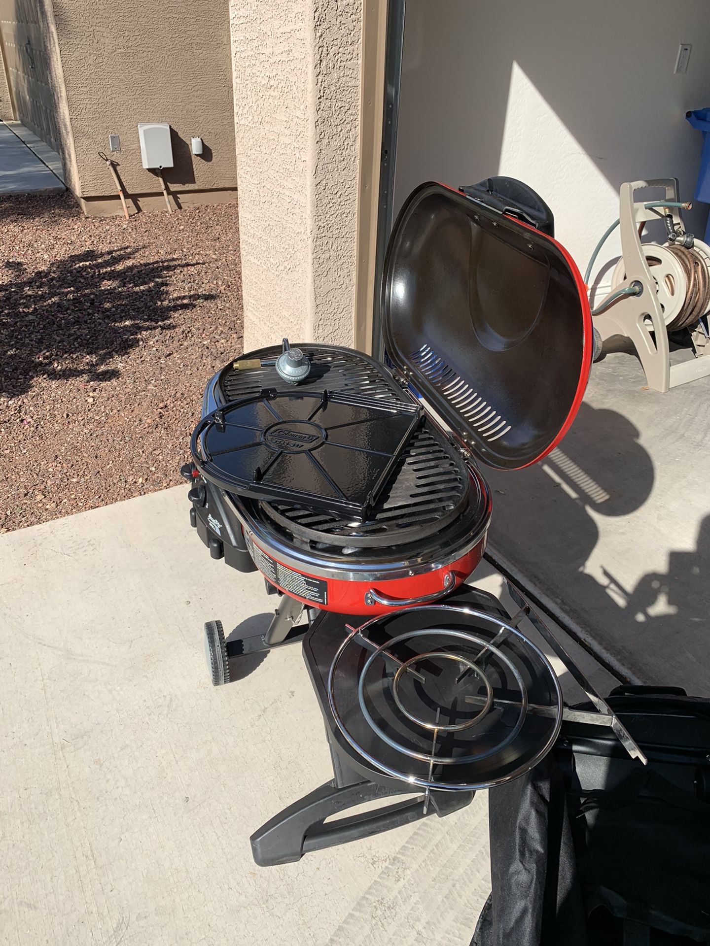 Coleman roadtrip xl portable grill with all accessories for Sale in Phoenix, AZ OfferUp