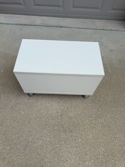 White Storage Cabinet