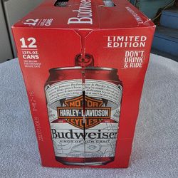 Harley Davidson Budweiser Limited Edition For Collection ONLY