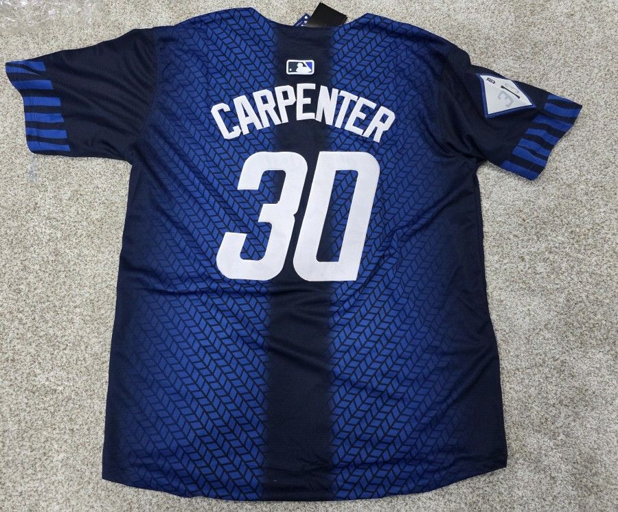 CARPENTER #30 Detroit Tigers-MOTOR CITY jersey--XXL
