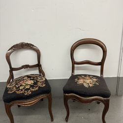 Vintage Upholstery Chairs 