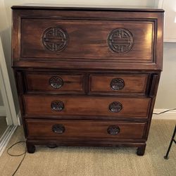 Chinoiserie Secretary desk