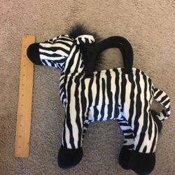 Zebra Plush Toy Handbag