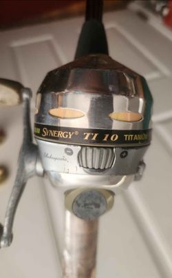 Freshwater Small Spincast Reel + Rod Combo Synergy Works, a few light scuffs