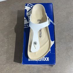 Original Birkenstock Gizeh BS White 