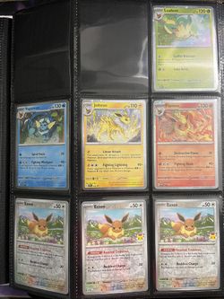 Pokemon TCG (Eeveelutions, Eevee, Umbreon, Espeon, Sylveon, Leafeon, Flareon, Jolteon, Vaporeon)
