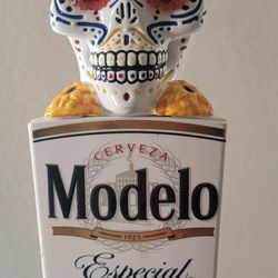 Modelo Dia De Los Muertos Beer Handle