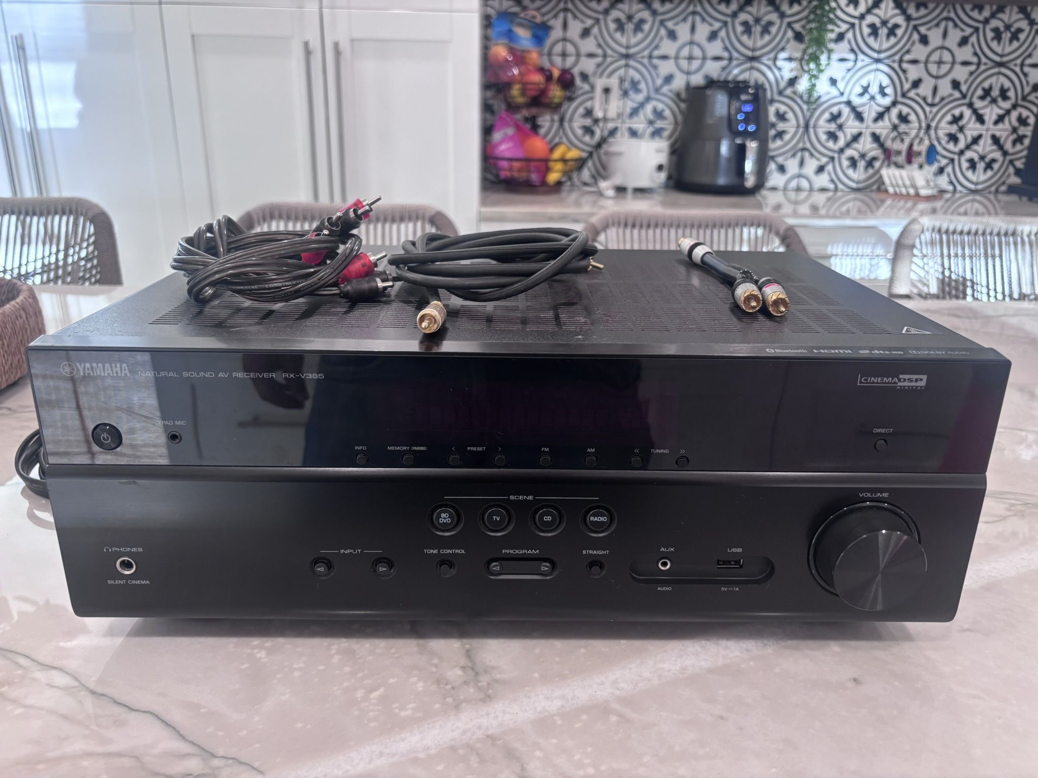 Yamaha Amp And Klipsh Subwoofer