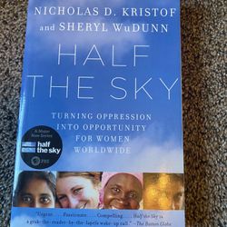 Half The Sky- Turning Oppression Into Opportunity For Women Worldwide 