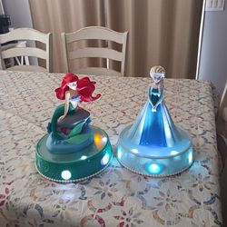 I Have A little mermaid singing doll and Elsa