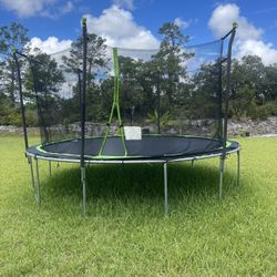 Barely used Bounce Pro Trampoline 